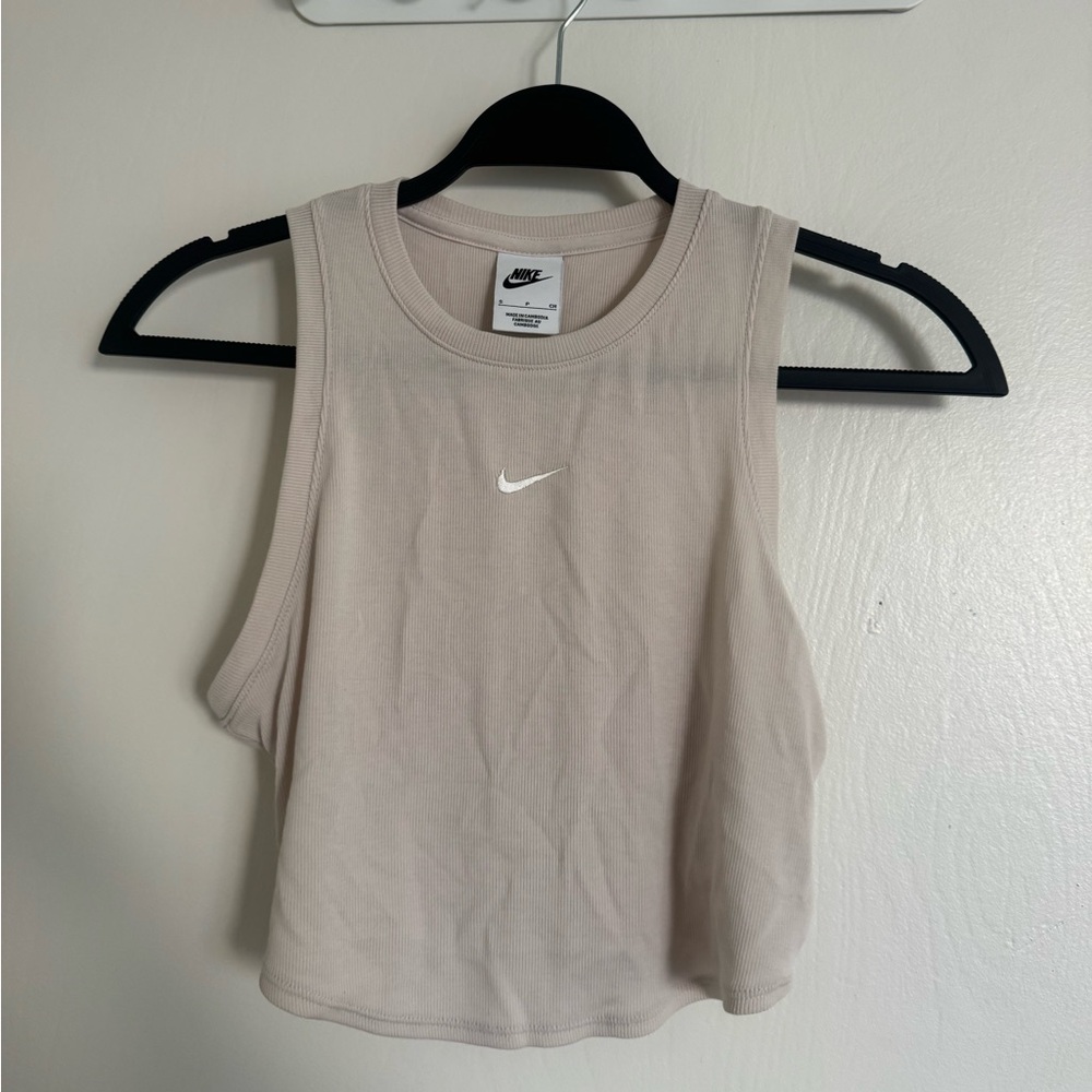 Nike Women's Cream Crop Top